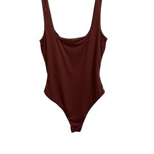 SHEIN Brown Bodysuit